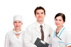 3 young doctors