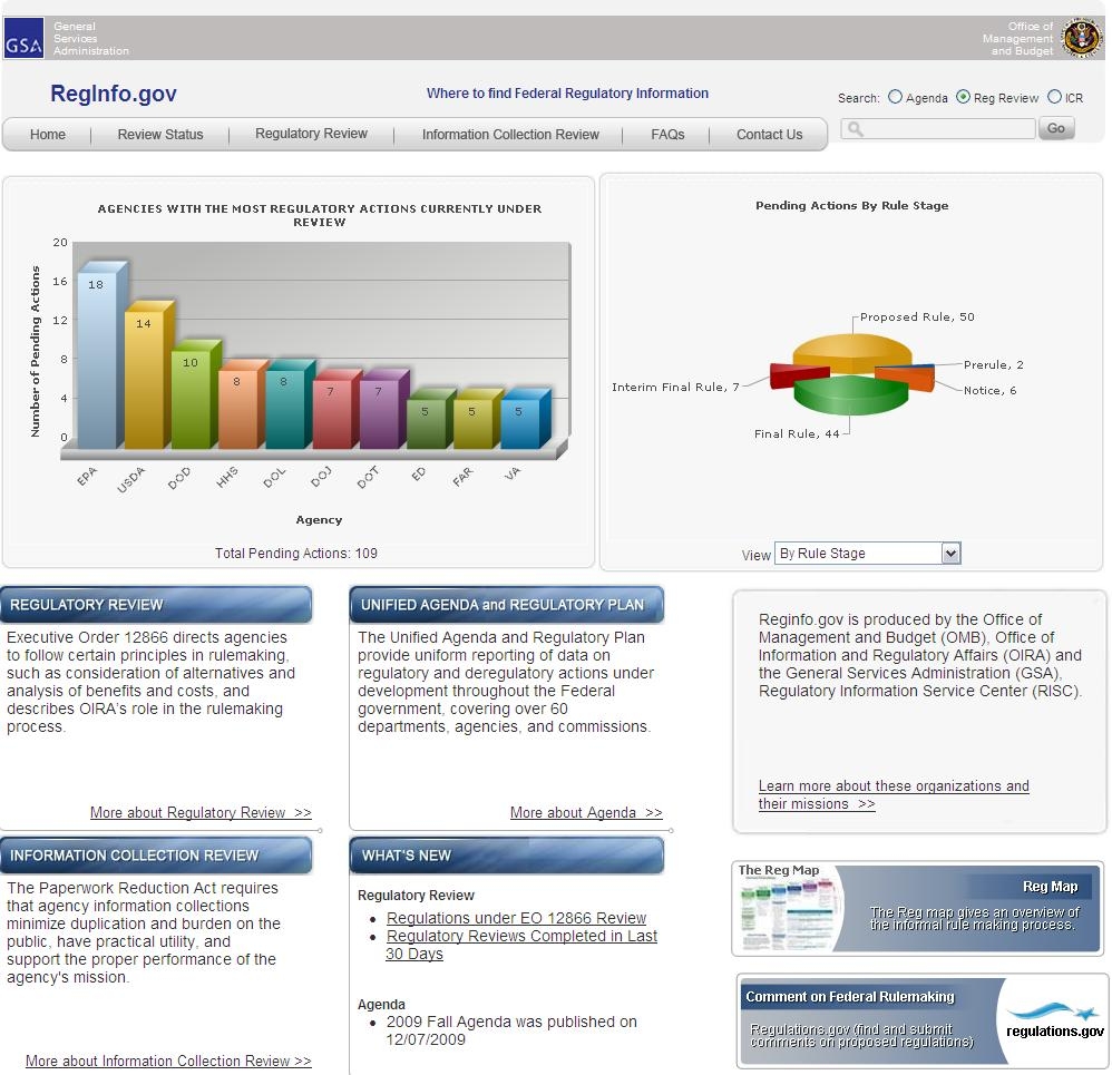 Open Government A Guide to the Federal Dashboards