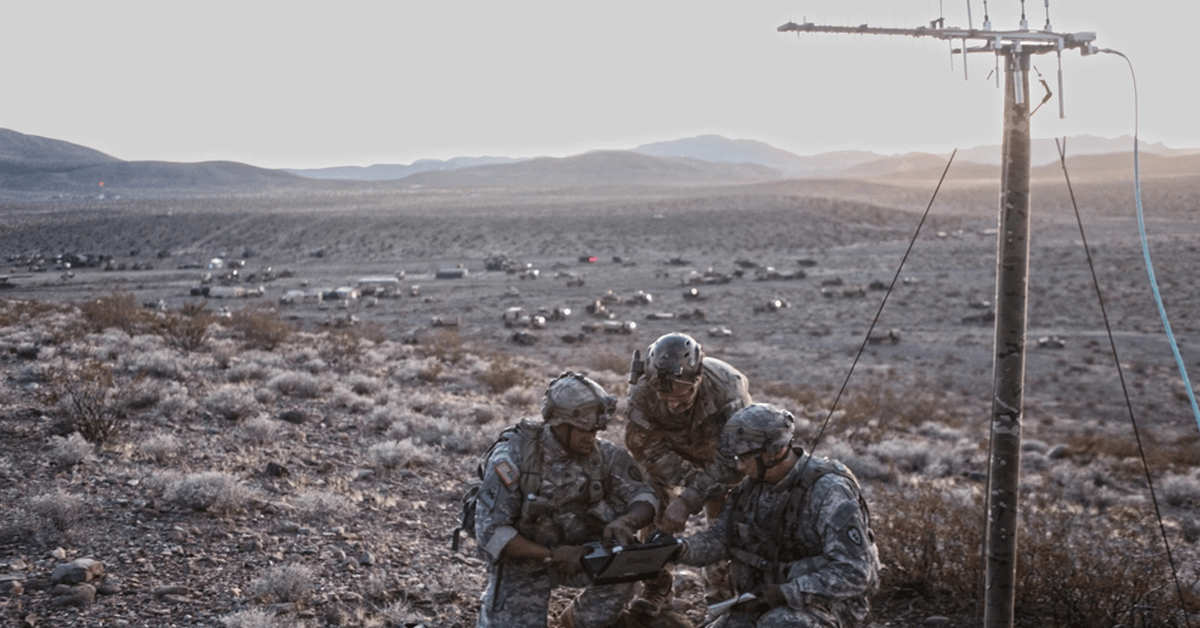 Military utilizing electromagnetic spectrum for warfare