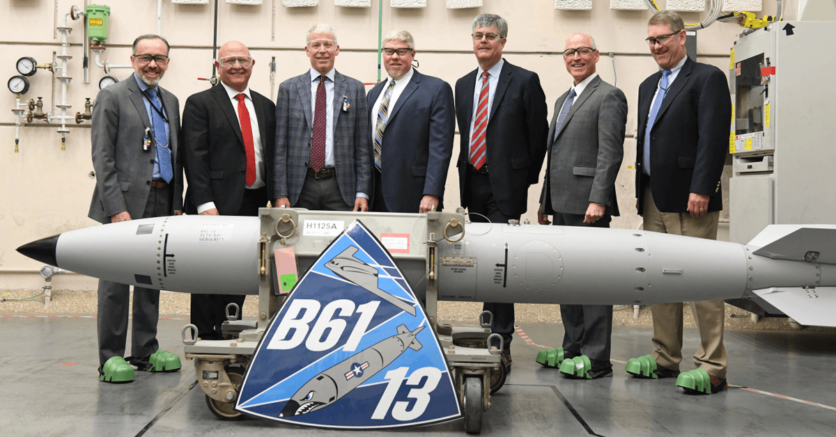 B61-13 nuclear gravity bomb