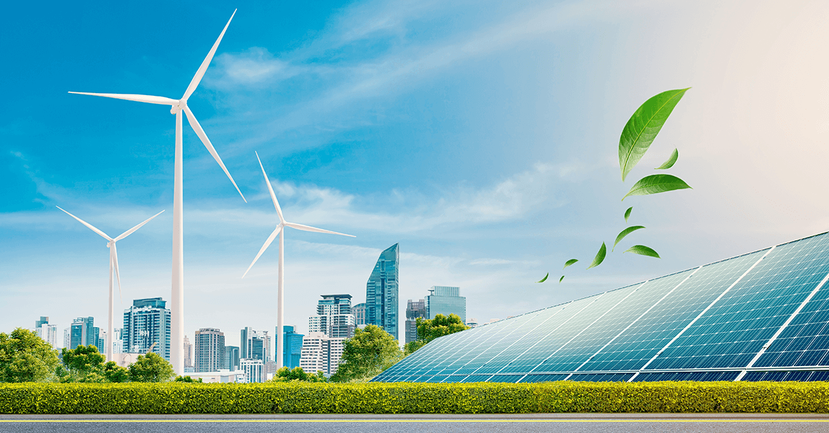 Windmills and other clean energy sources
