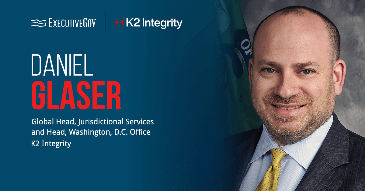 Daniel Glaser, K2 Integrity head of of global jurisdictional services