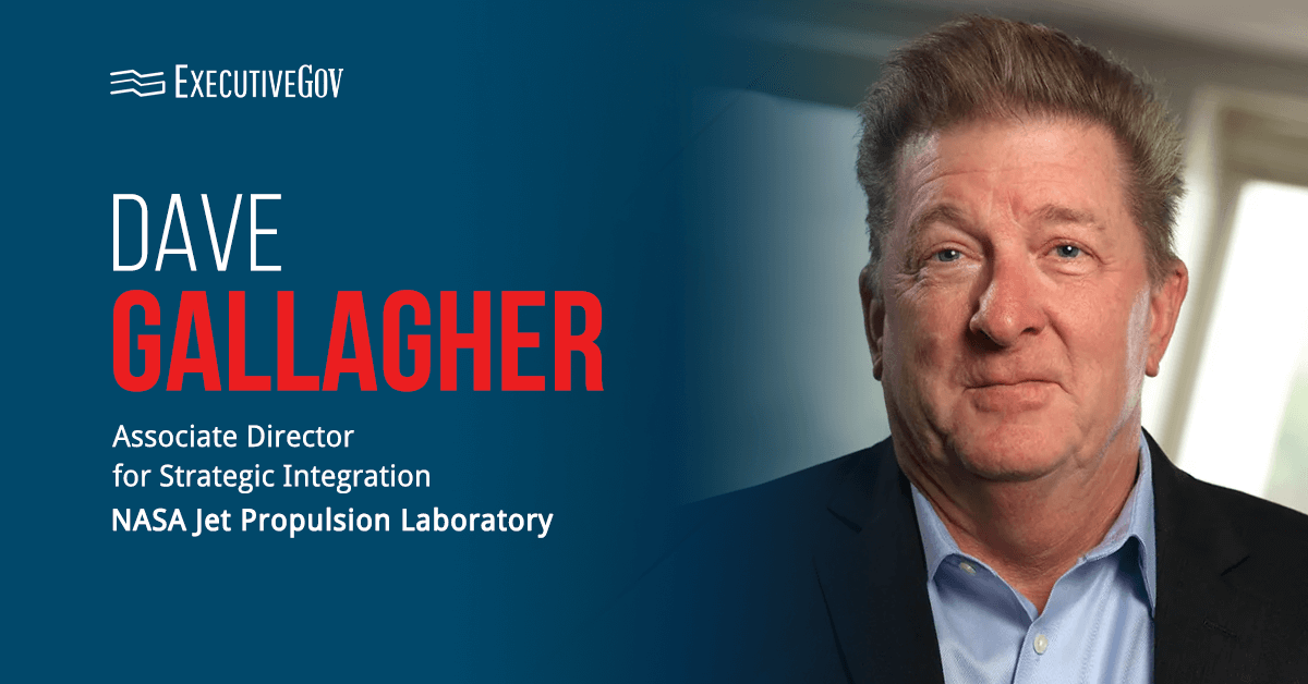 Headshot of Dave Gallagher, NASA Jet Propulsion Laboratory Associate Director for Strategic Integration