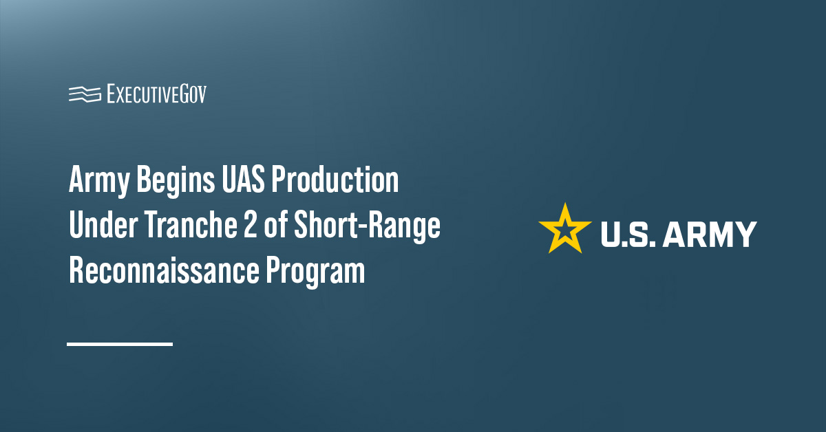 U.S. Army logo. According to the Army, short-range reconnaissance drones can enhance soldier survivability.