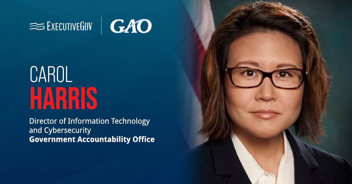 Carol Harris. The GAO official discusses in a prepared testimony a framework on responsible AI use.
