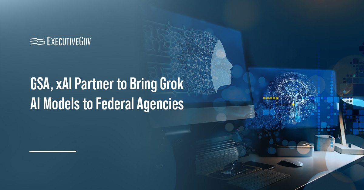 Artificial intelligence. GSA and xAI signed a OneGov agreement to bring Grok frontier AI models to federal agencies.