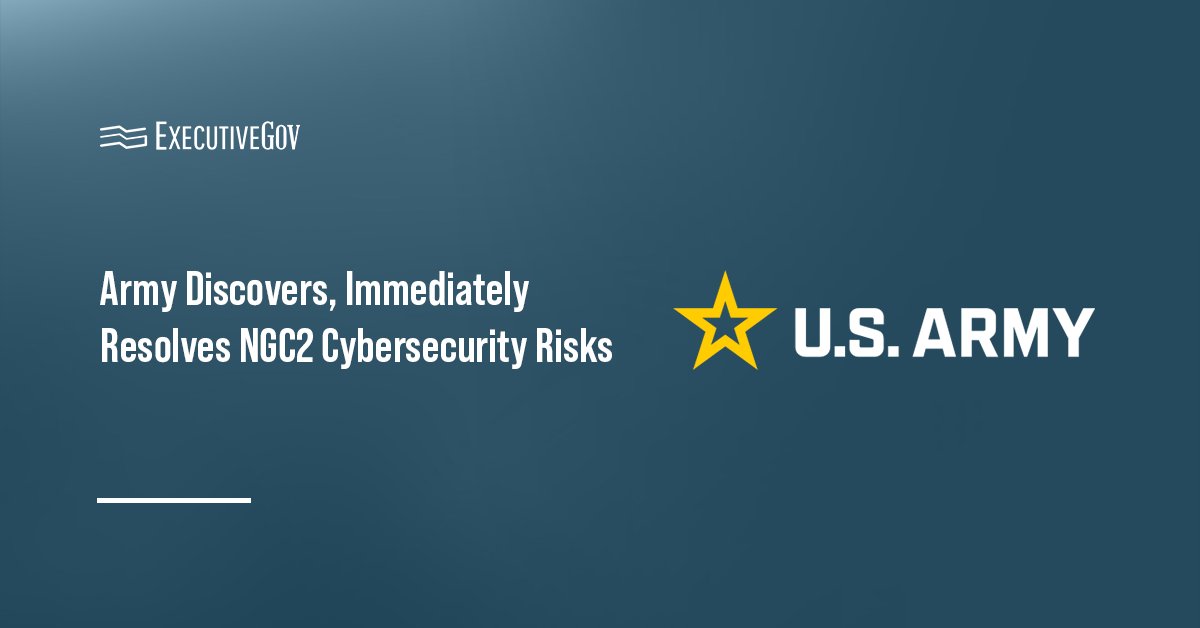 U.S. Army's logo. Army CIO Leonel Garciga said the service addressed cyber vulnerabilities