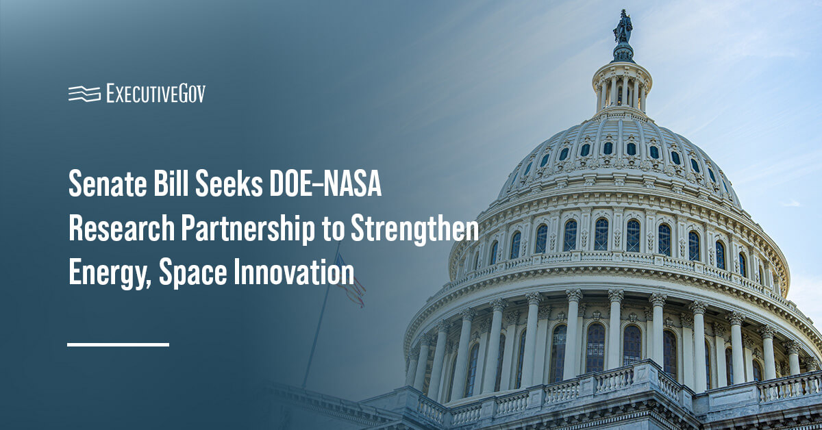 doe-nasa-interagency-research-coordination-act-filing Capitol Hill. Senate bill seeks to fast-track U.S. innovation in science, energy and space exploration