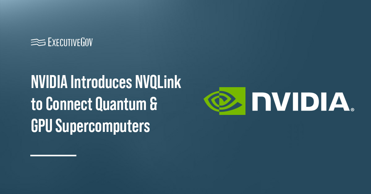 nvidia-nvqlink-quantum-supercomputers-launch NVIDIA logo. NVIDIA has introduced NVIDIA NVQLink to develop accelerated quantum supercomputers.
