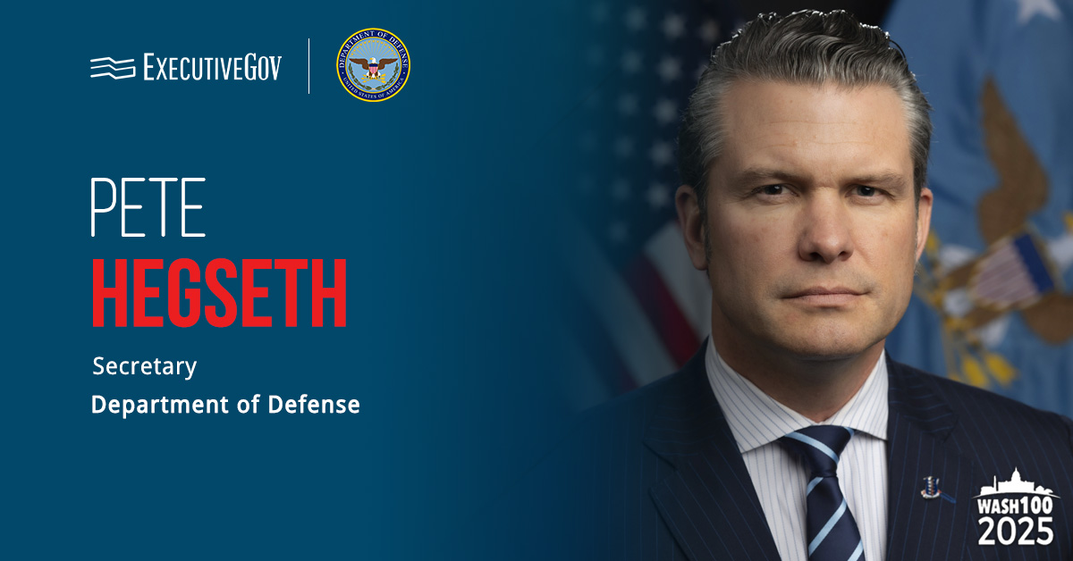 Pete Hegseth. The DOD secretary issued a memo on modern workforce management.