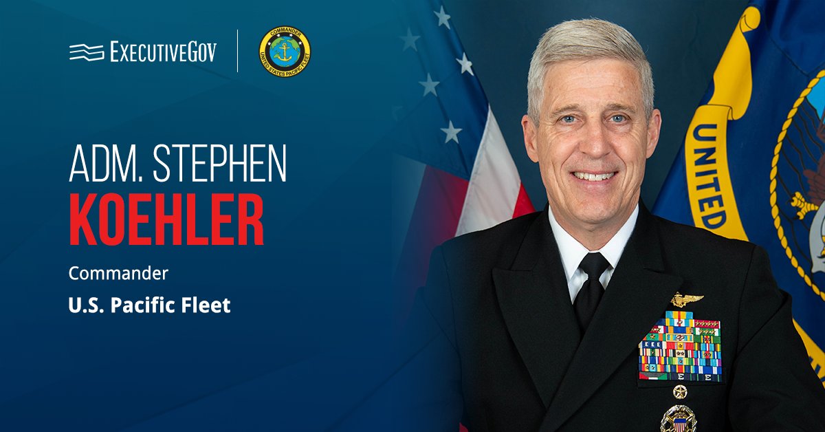 stephen-koehler-rapid-acquisition-advanced-tech U.S. Pacific Fleet Commander Stephen Koehler. Adm. Stephen Koehler has pushed for a rapid tech acquisition strategy.