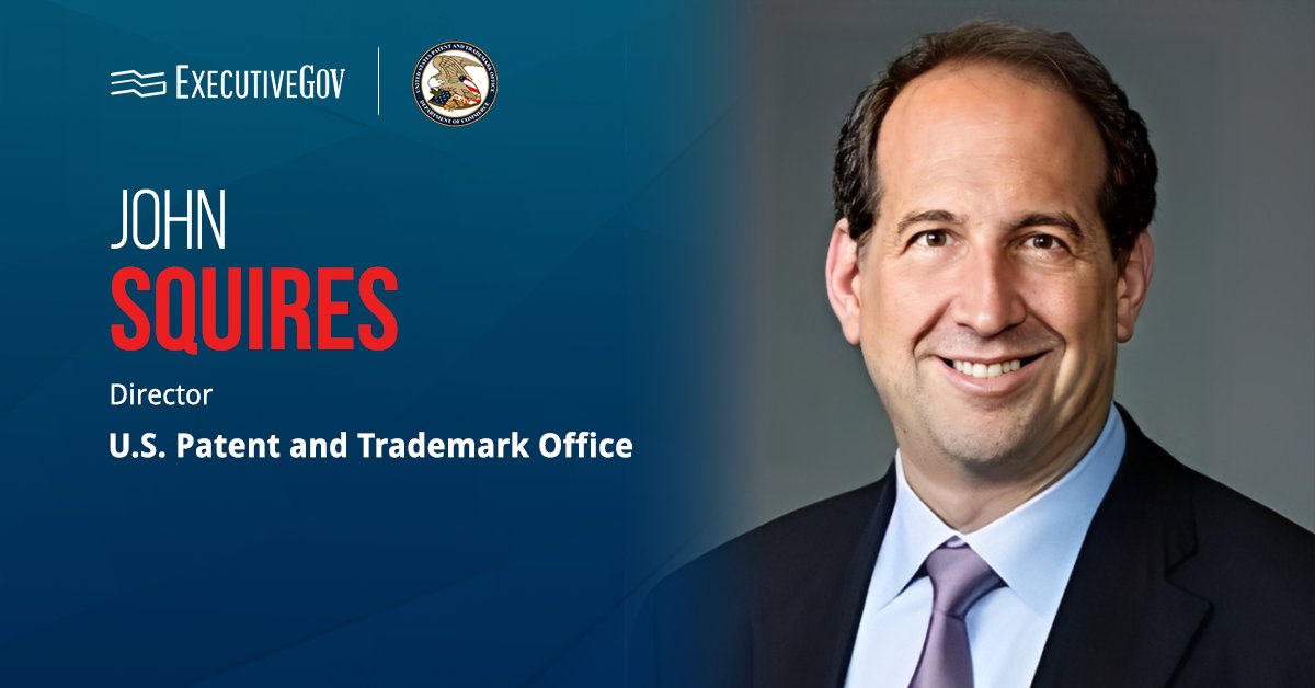 USPTO Director John Squires. The USPTO hosted the Trilateral Conference to explore using AI and IT for patent examination.
