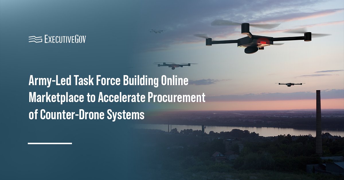 Unmanned system. The JIATF 401 is building an online platform for buying counter-UAS systems across government