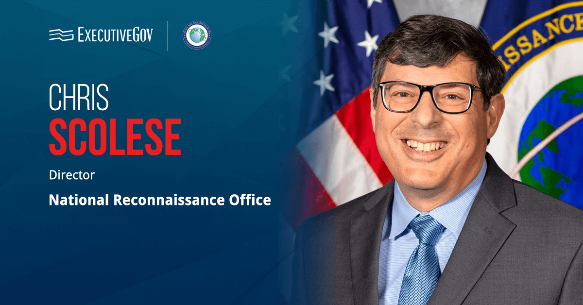 Chris Scolese, director of the National Reconnaissance Office. Scolese discussed commercial partnerships at a recent event