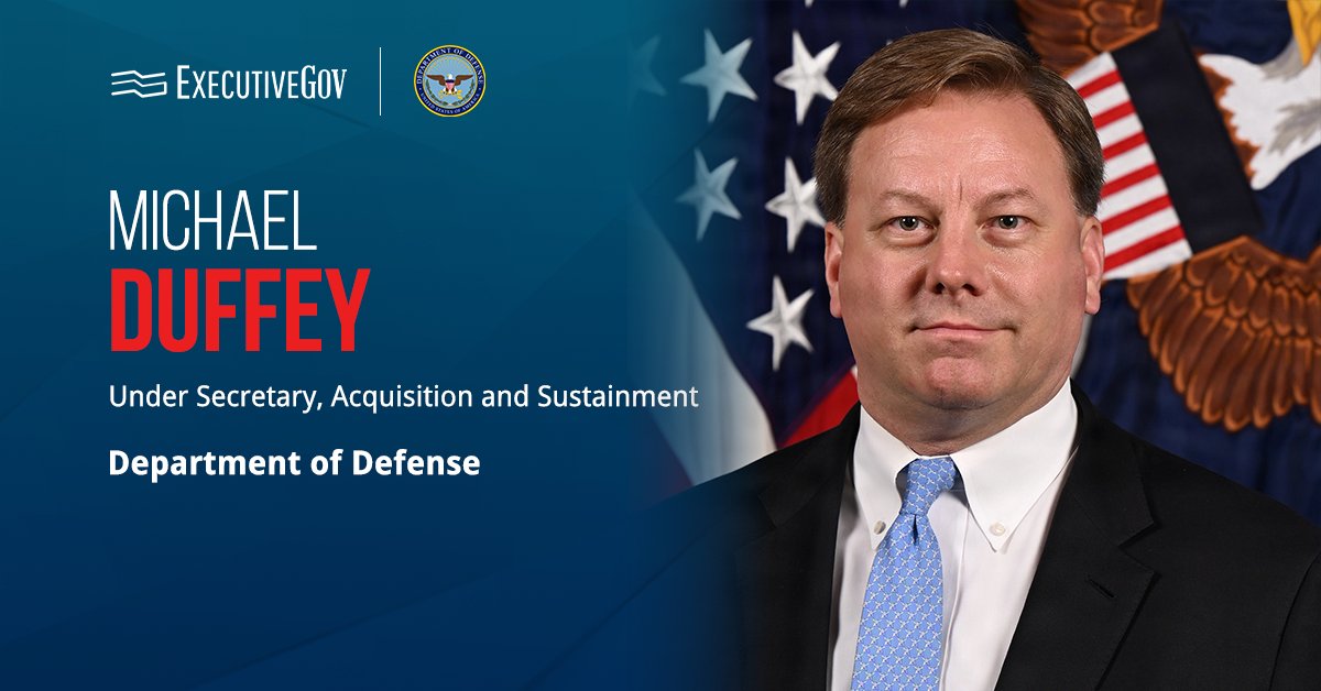 Michael Duffey, under secretary at DOD. Duffey clarified that the DOD will balance speed with capability cost and performance