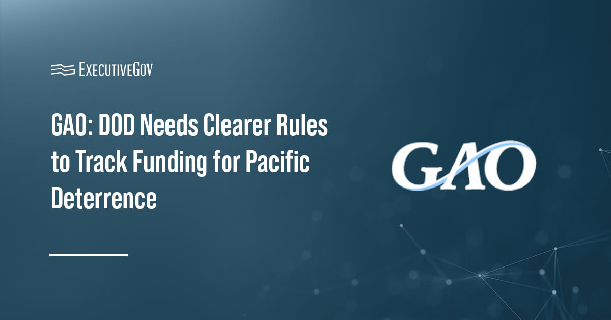 GAO logo. GAO urged DOD to develop clearer guidance for selecting programs to be included in PDI budget exhibits.
