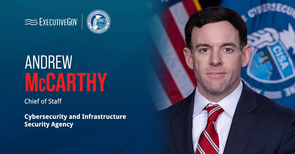andrew-mccarthy-cisa-chief-of-staff-appointment CISA Chief of Staff Andrew McCarthy. Andrew McCarthy was named CISA chief of staff.