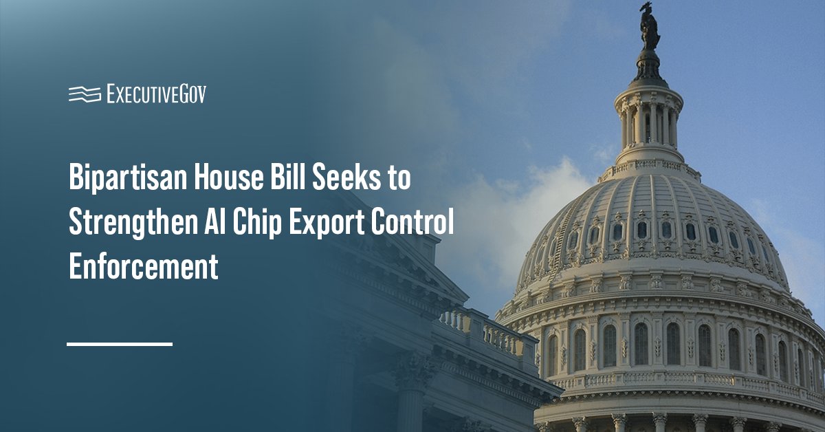 The Capitol building. House lawmakers proposed a bipartisan bill to boost export control enforcement for U.S.-made AI chips.