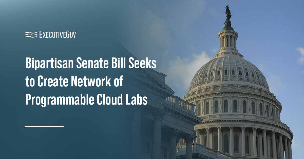 bipartisan-senate-bill-programmable-cloud-lab-network Capitol building. Two U.S. senators have proposed the bipartisan National Programmable Cloud Laboratories Network Act.