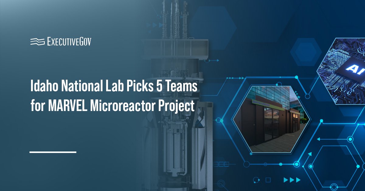 idaho-national-lab-marvel-microreactor-project MARVEL Project. INL tapped five teams to demonstrate several test cases under DOE's MARVEL microreactor project.