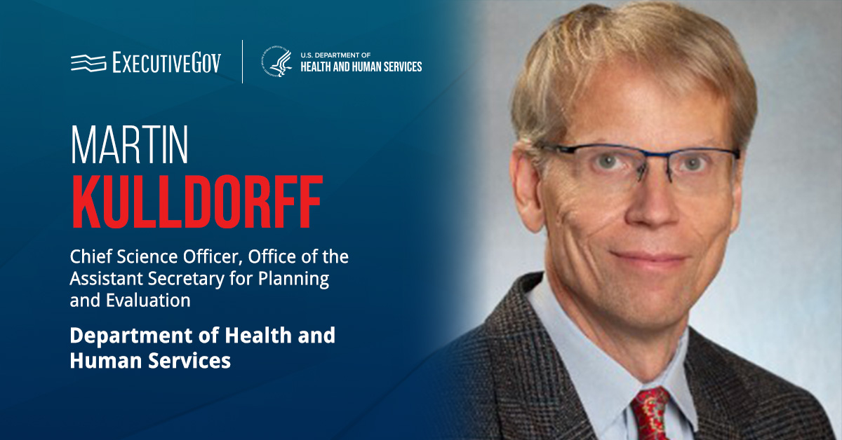 Martin Kulldorff. The biostatistician and epidemiologist has joined HHS ASPE as chief science officer.