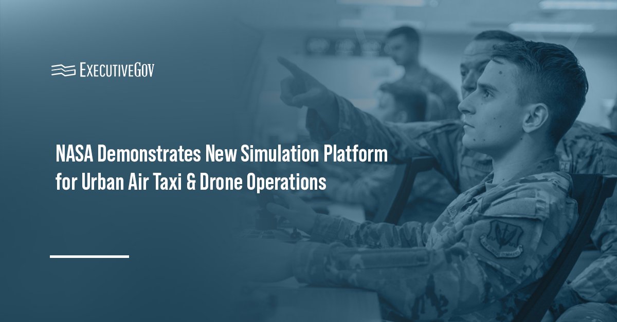 nasa-simulation-platform-air-taxi-drone-operation Simulation training. NASA has demonstrated its new Strategic Deconfliction Simulation platform.