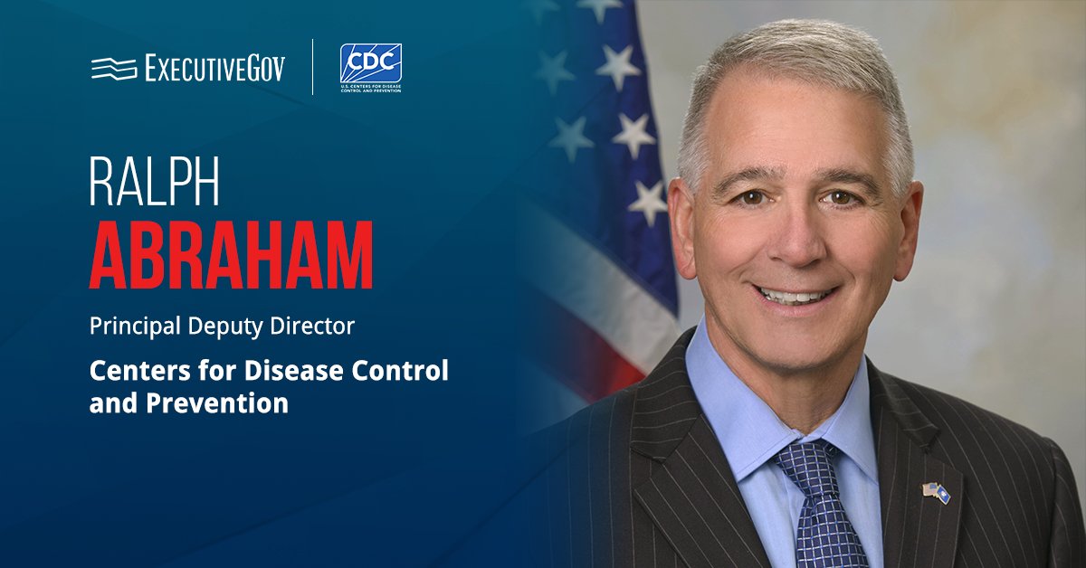 Ralph Abraham. Louisiana’s surgeon general has been named CDC’s principal deputy director.