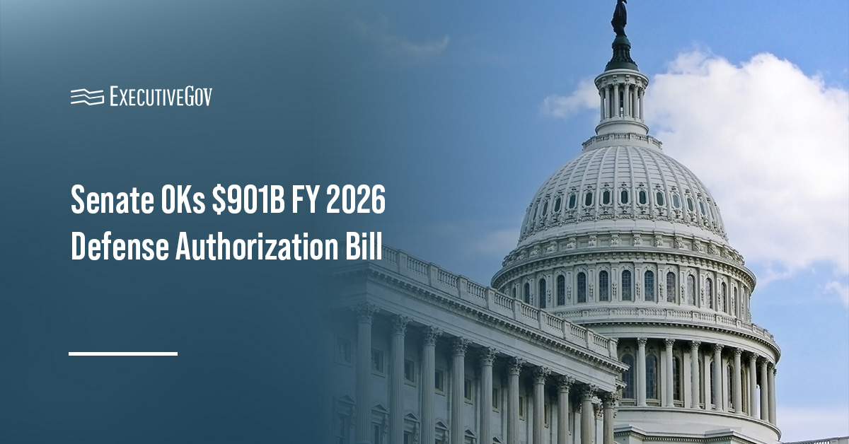 senate-fy-2026-defense-authorization-bill-ndaa Capitol building. The Senate on Wednesday voted 77-20 to pass the $901 billion fiscal year 2026 NDAA.