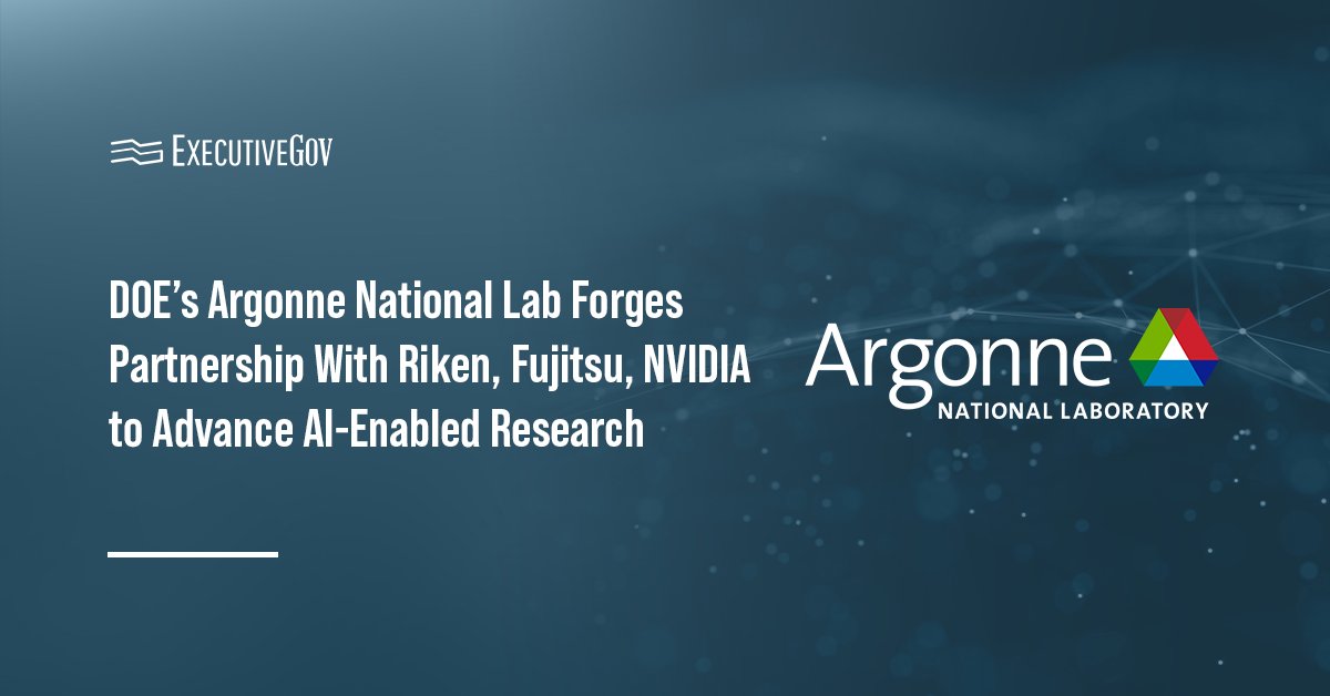 argonne-riken-fujitsu-nvidia-ai-hpc-genesis-mission Argonne National Laboratory logo. ANL signed an MOU with Riken, Fujitsu and NVIDIA