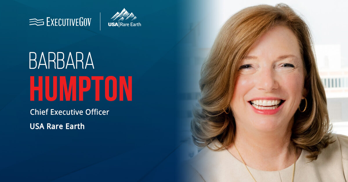Barbara Humpton. The USA Rare Earth CEO commented on the company's collaboration with Commerce’s CHIPS Program Office.