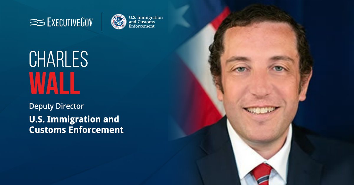 Charles Wall. The principal legal adviser at U.S. Immgration and Customs Enforcement has been named ICE’s deputy director.