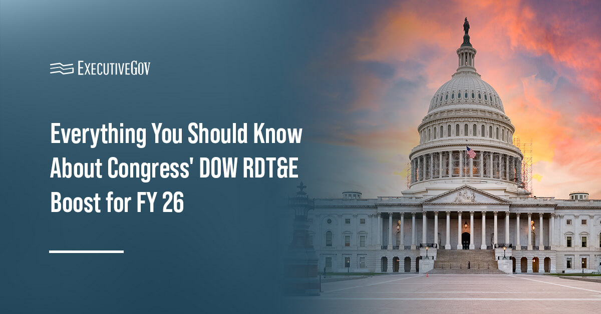 Congress. Legislation in Congress would boost the DOW's RDT&E budget for FY 2026.