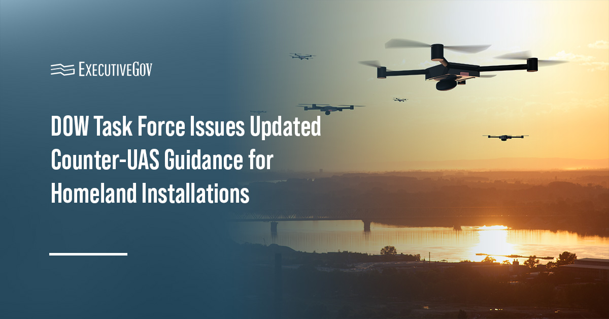 Drone swarm. JIATF-401 has issued updated counter-UAS guidance.