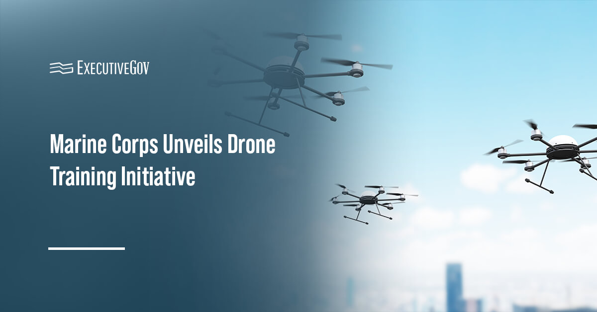 Drone swarm. The U.S. Marine Corps has unveiled a drone training program.