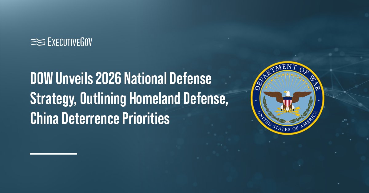 DOW seal. The Department of War has released its 2026 National Defense Strategy.