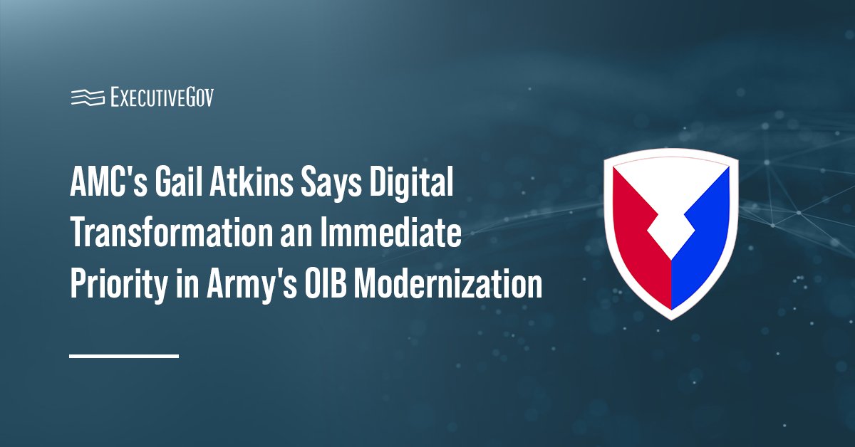 Army Materiel Command. An AMC official discussed the ongoing modernization of the Army OIB