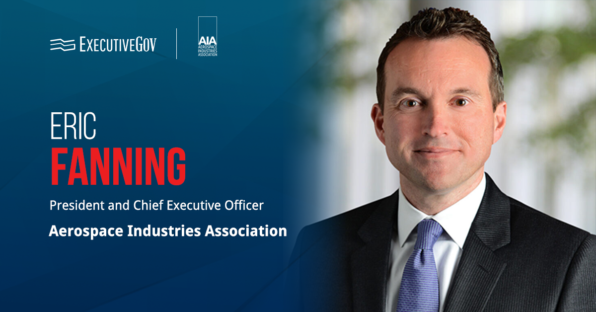 AIA President and CEO Eric Fanning. Fanning penned a letter to Congress outlining AIA's legislative priorities for 2026