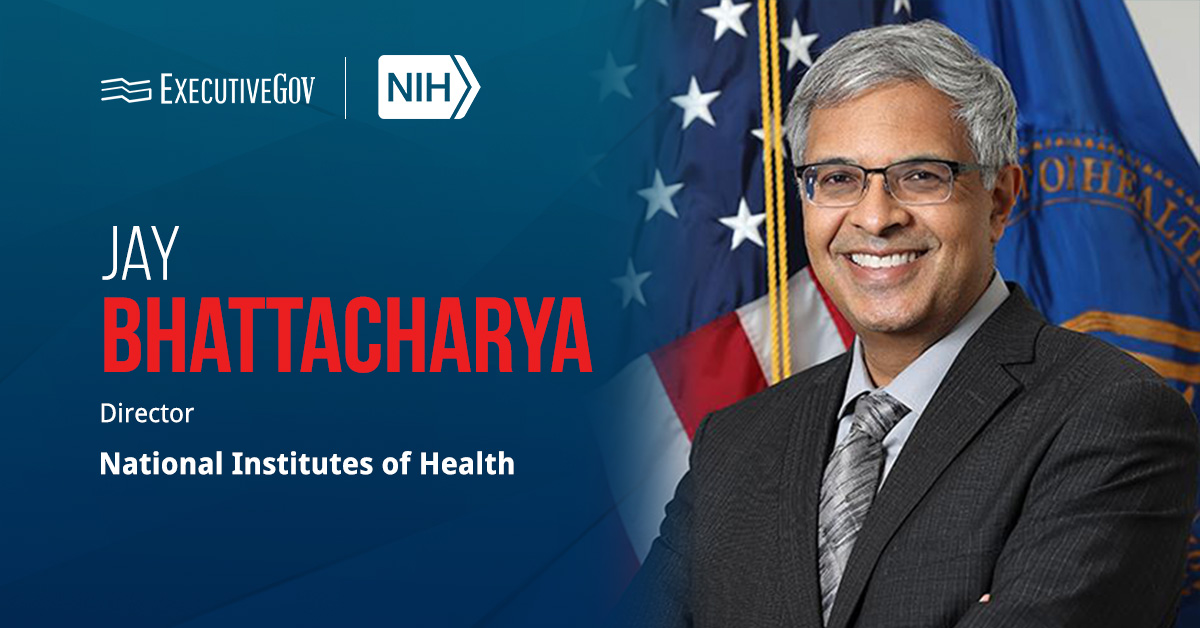 Jay Bhattacharya. The NIH chief was named as the acting CDC director.