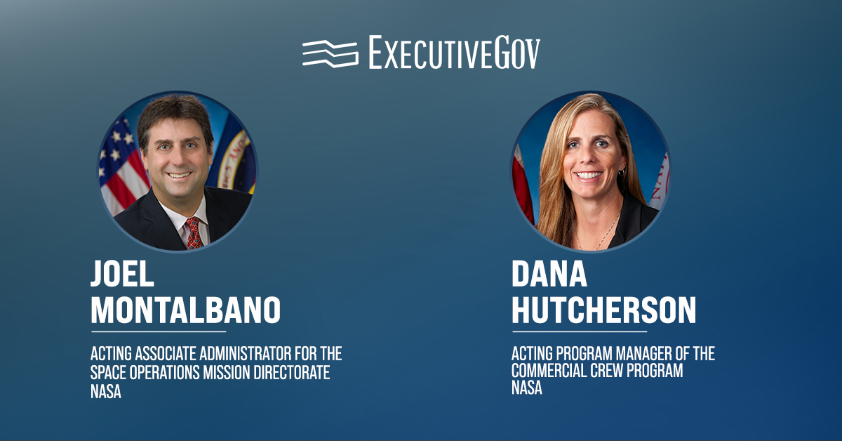Joel Montalbano and Dana Hutcherson. Montalbano and Hutcherson stepped into interim leadership roles at NASA.