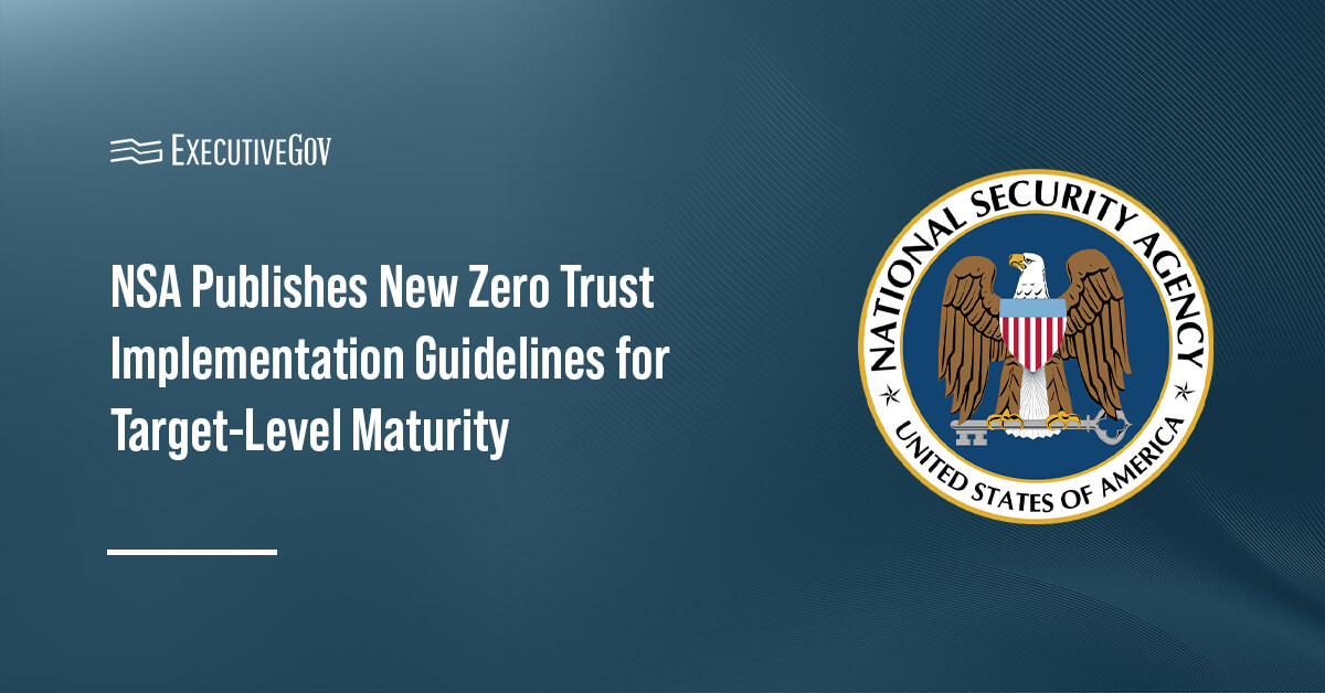 National Security Agency logo. NSA released Phase One and Two of its Zero Trust Implementation Guidelines