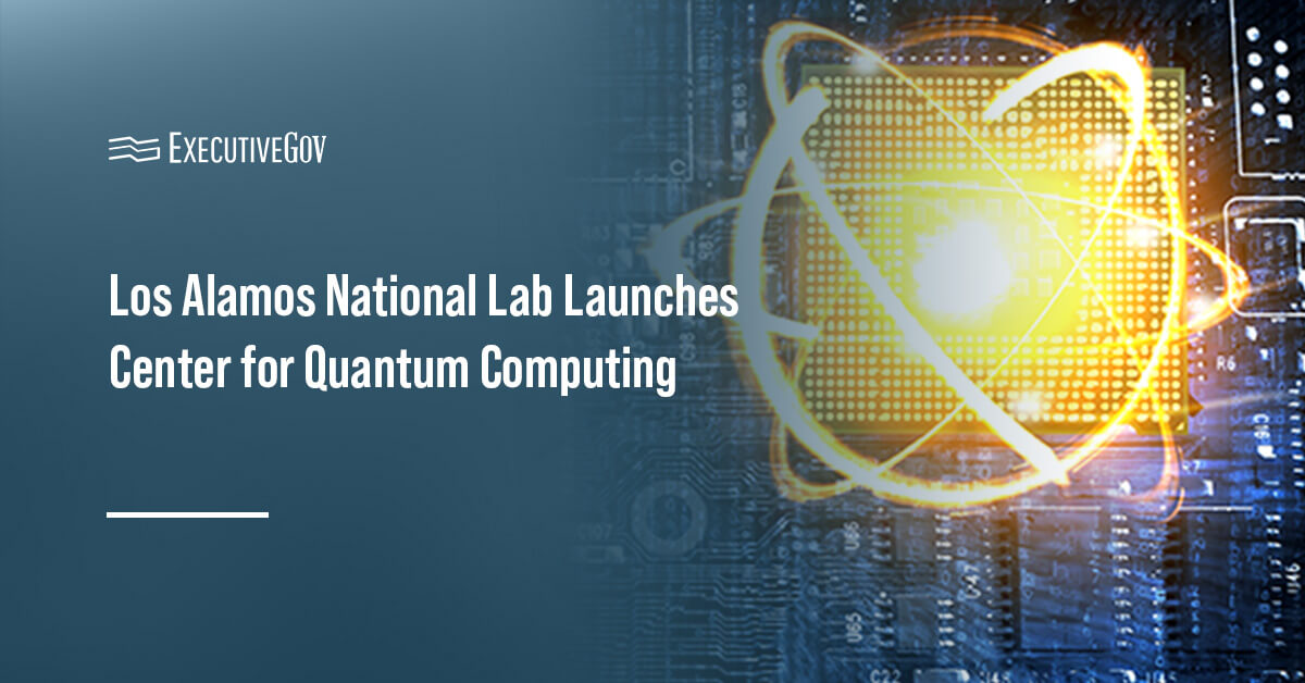 Quantum computing. LANL established the Center for Quantum Computing to consolidate quantum research capabilities.