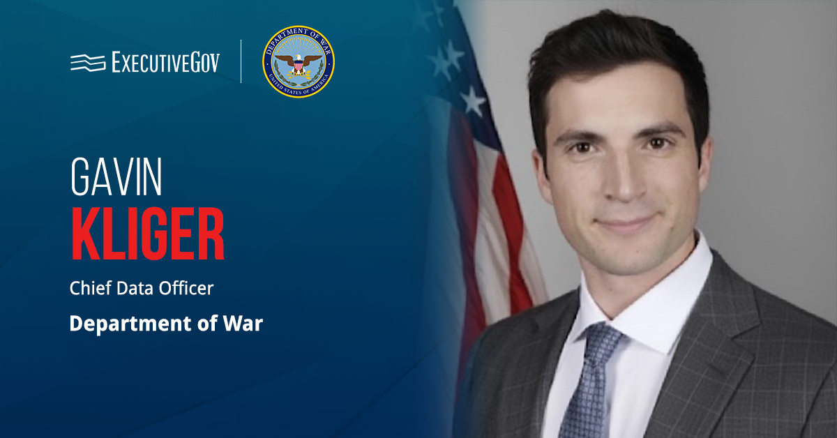 Gavin Kliger. The former Databricks technical staff member has been named the Department of War's chief data officer.