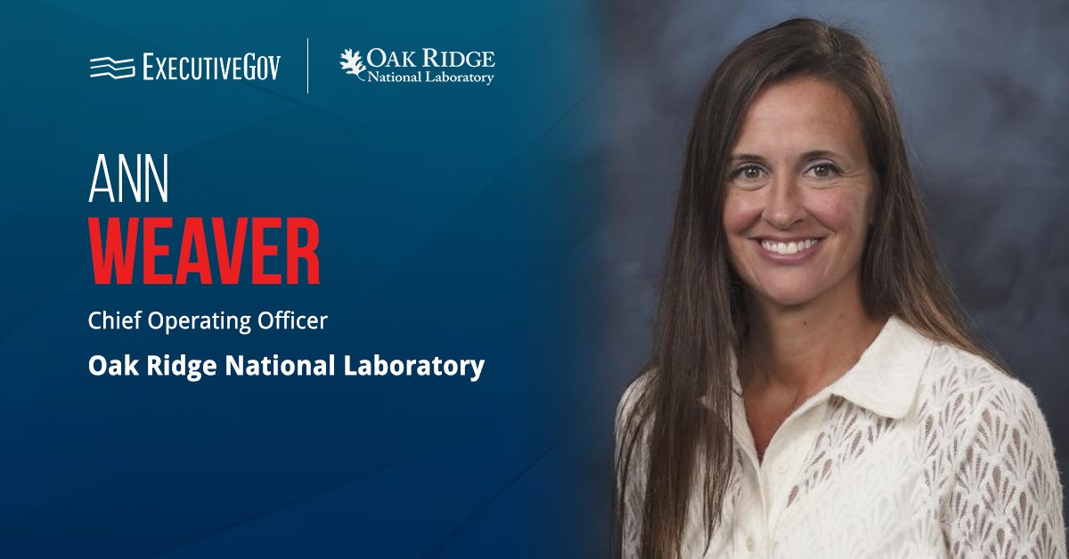 ORNL COO Ann Weaver. Ann Weaver has been appointed chief operating officer at Oak Ridge National Laboratory.