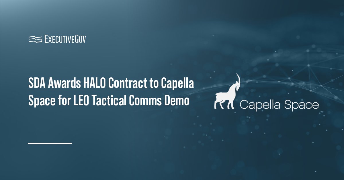 capella-space-sda-halo-contract-award Capella Space logo. Capella will build two satellites to test advanced RF and secure comms under SDA’s HALO program.