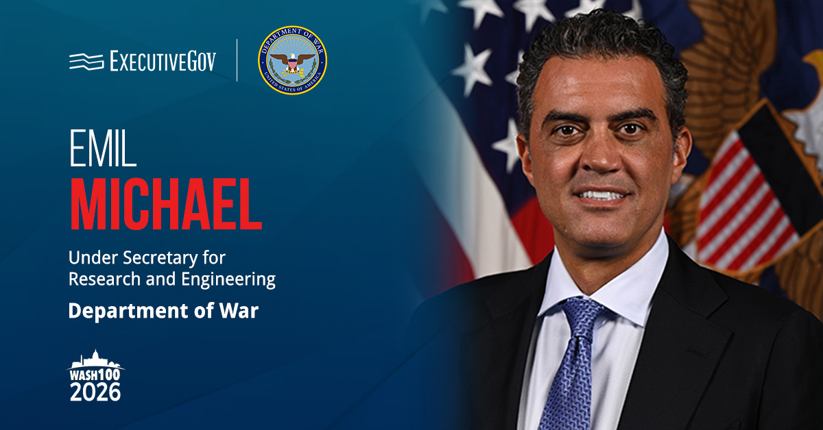 Emil Michael. The DOW under secretary for research and engineering remarked on the reauthorization of SBIR and STTR programs.