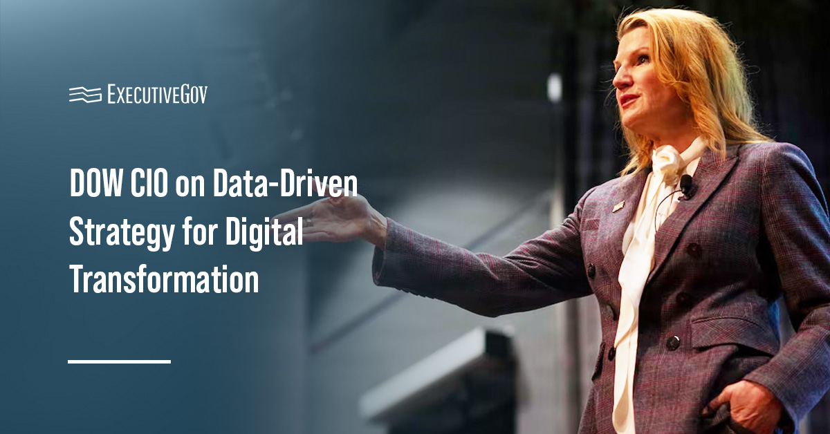 Kirsten Davies. Pentagon CIO Davies on data-driven modernization strategy for digital transformation.