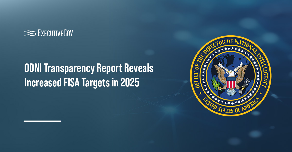 Office of the Director of National Intelligence logo. ODNI issued the 13th Annual Intelligence Community Transparency Report