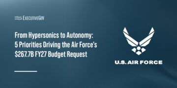 Air Force logo. The Air Force has identified its investment priorities in its FY27 budget request
