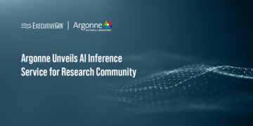 Argonne National Laboratory logo. The Argonne National Laboratory has launched an AI inference service for researchers.