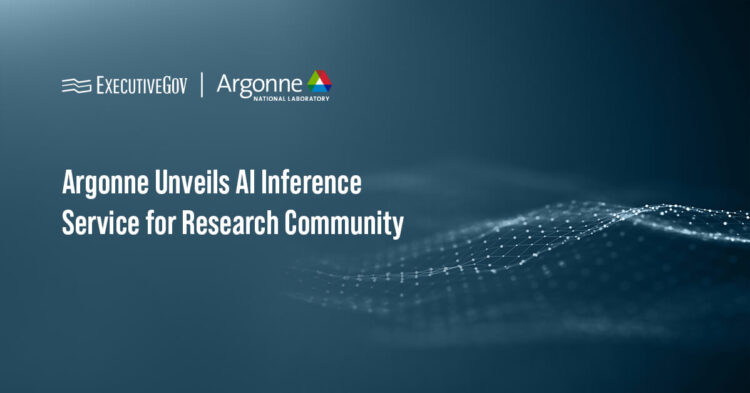 Argonne National Laboratory logo. The Argonne National Laboratory has launched an AI inference service for researchers.